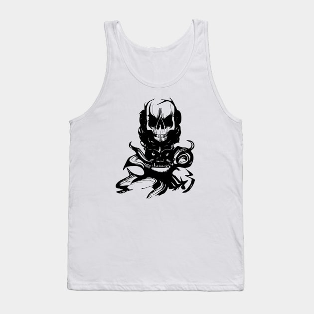 Evil in the Dark Tank Top by Lolebomb